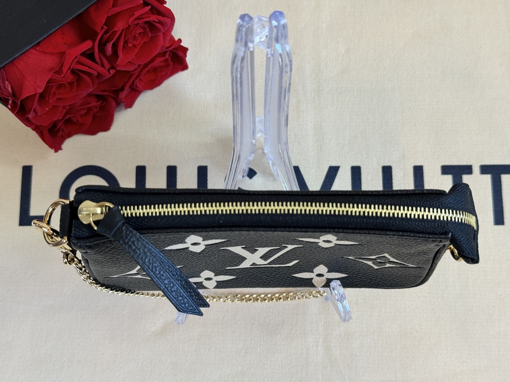 100 Original Louis Vuitton Mini Pochette Accessoires bicolor